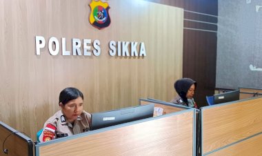 “Piket-Call-Center-110-Polres-Sikka:-Petugas-Siaga,-Laporan-Nihil”