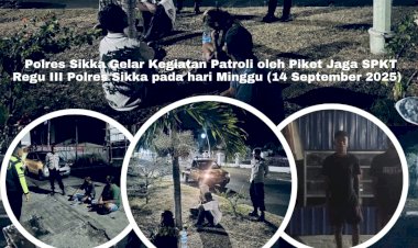 Polres-Sikka-Intensifkan-Patroli-Malam,-Pastikan-Wilayah-Aman-dan-Kondusif