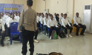 Diklat-Gada-Pratama-Satpam-Gelombang-XIV-Hari-Kedua,-99-Peserta-Ditempa-Bela-Diri-dan-Psikologi