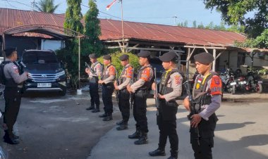 Polres-Sikka--Polda-NTT-Kerahkan-25-Personel-untuk-Amankan-Objek-Vital-Nasional-dan-Objek-Tertentu-di-Maumere