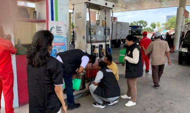 Polres-Sikka-Pastikan-BBM-Bersubsidi-Tepat-Takaran-dan-Berkualitas:-Unit-Tipidter-Gelar-Pengawasan-di-SPBU-Madawat