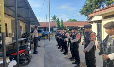 Samapta-Polres-Sikka-Polda-NTT-Perketat-Pengamanan-Obvit,-Senjata-dan-Gampol-Dicek-Ketat-Sejak-Pagi