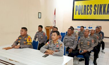 Bag-SDM-Polres-Sikka-Polda-NTT-Gelar-Apel-Pagi,-Binroh-Lintas-Agama-hingga-TOT-Polisi-Sadar-Berkarakter