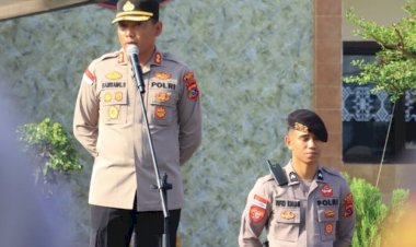 Kapolres-Sikka-Gemakan-Peringatan-Keras-di-Apel-Pagi:-Jangan-Cederai-Seragam-dengan-Pelanggaran