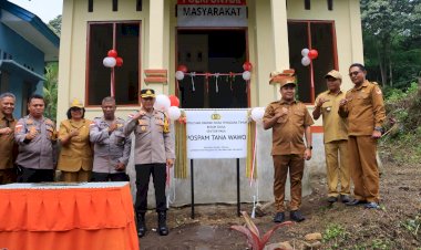 Sinergi-Polres-Sikka-Polda-NTT-dan-Pemda,-Pospam-Tana-Wawo-Perkuat-Kamtibmas--Di-Nian-Tana-Sikka