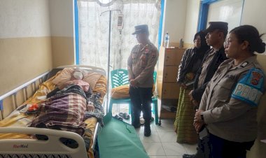 Wujud-Nyata-Kepedulian-Pimpinan,-Polres-Sikka-Polda-NTT-Lakukan-Hospital-dan-Home-Visit-Anggota