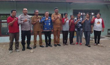 Polemik-Lahan-SDN-Hamar-Tuntas-Lewat-Musyawarah,-Polsek-Bola-Polres-Sikka-Polda-NTT-Lakukan-Monitoring