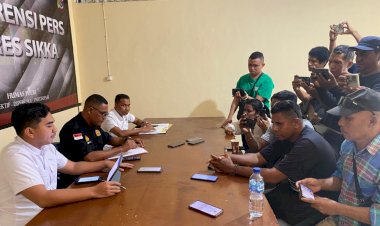 Press-Release-Polres-Sikka-Polda-NTT:-Penegakan-Hukum-TPPO-dan-Narkoba-Berjalan-Sesuai-Prosedur