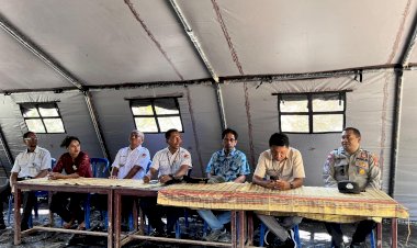 Sinergi-Polri-dan-Pemerintah,-Sekolah-Terdampak-Angin-Kencang-di-Tana-Wawo-Sikka-Segera-Dibangun-Kembali