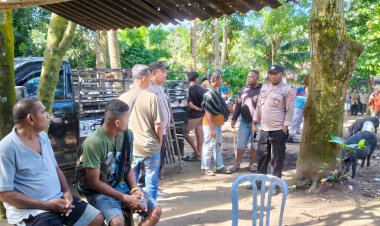 Langkah-Tegas-Polsek-Nita-Polres-Sikka:-Dugaan-Sabung-Ayam-di-Pasar-Nita-Disisir