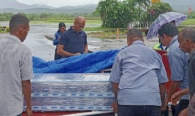 Jenazah-PMI-Asal-Sikka-Tiba-di-Maumere,-Polres-Sikka-Polda-NTT-Lakukan-Monitoring-dan-Pengawalan