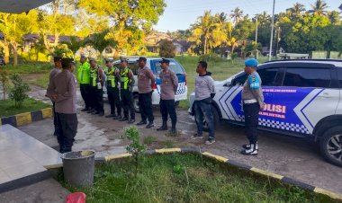 “Apel-Subuh-Polres-Sikka:-Kunci-Sukses-Pengamanan-Farmer-Field-Day-yang-Aman-dan-Kondusif”