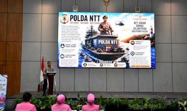 Satu-Kapal-Menuju-Generasi-Emas,-Polda-NTT-Gelar-Seminar-The-Art-of-Smart-Parenting-Sambut-HUT-Bhayangkara-ke-80-dan-HKGB-ke-74