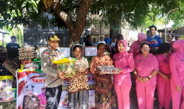 Sambut-HUT-Bhayangkara-ke-80,-Polres-Sikka-Hadirkan-Kepedulian-Nyata-Lewat-Bantuan-Sosial