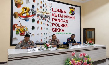Hari-Bhayangkara-ke-80,-Polsek-Bola-Polres-Sikka-Sabet-Gelar-Terbaik-dalam-Lomba-Ketahanan