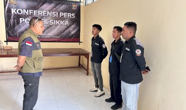 Setiap-Langkah-Menjadi-Informasi,-Humas-Polres-Sikka-Publikasikan-Apel-Fungsi-Personel