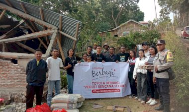 Saat-Warga-Berjuang-Bangkit-dari-Gempa,-Polsek-Nta-Polres-Sikka-dan-Dunia-Usaha-Hadir-Membawa-Harapan