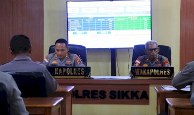 Kapolres-Sikka-Tegaskan-Disiplin,-Optimalisasi-Kinerja,-dan-Penguatan-Kamtibmas-dalam-Anev-Mingguan-Oktober-2026