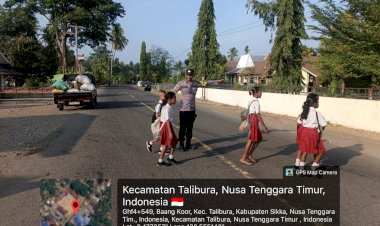 Strong-Point-Pagi-Polres-Sikka:-Hadir-di-Jalan,-Keselamatan-Warga-dan-Pelajar-Jadi-Prioritas