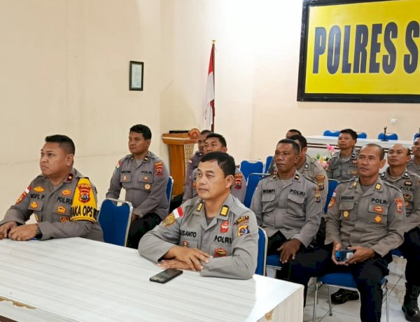 Bag SDM Polres Sikka Polda NTT Gelar Apel Pagi, Binroh Lintas Agama hingga TOT Polisi Sadar Berkarakter