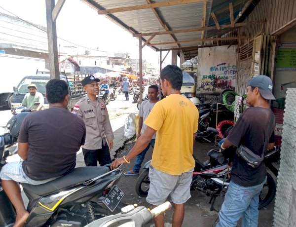 Jaga Stabilitas Wilayah, Polres Sikka  Polda NTT Turun Langsung Sampaikan Pesan Kamtibmas ke Warga