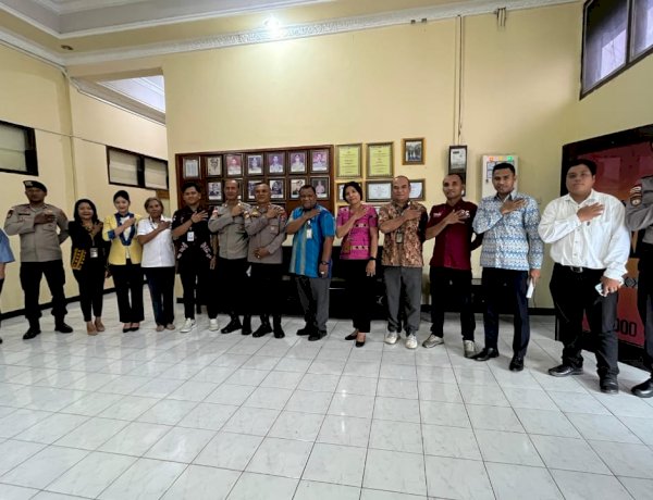 Sinergi Kuat Polres Sikka Polda NTT dan BUMN/BUMD: PAM Obvit Dievaluasi, Kinerja Anggota Tetap Dinilai Baik