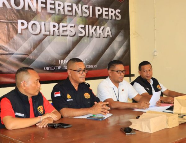 Polres Sikka Polda NTT Tegas Berantas TPPO, Berkas Perkara Perekrut Ilegal Asal Talibura Resmi P-21