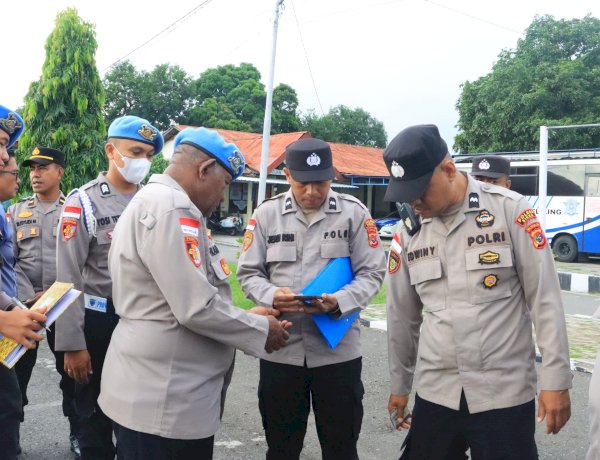 Propam Polres Sikka Polda NTT Perketat Disiplin Personel Lewat Operasi Gaktiblin