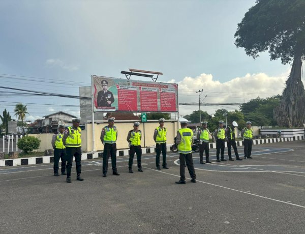 Dari Strong Point Jalan Raya hingga Edukasi Sekolah, Satlantas Polres Sikka Polda NTT Perkuat Kamseltibcarlantas