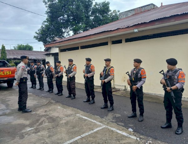 “Pagi Dimulai dengan Siaga: Samapta Polres Sikka Polda NTT Perketat Pengamanan Obvit dan Patroli Wilayah”