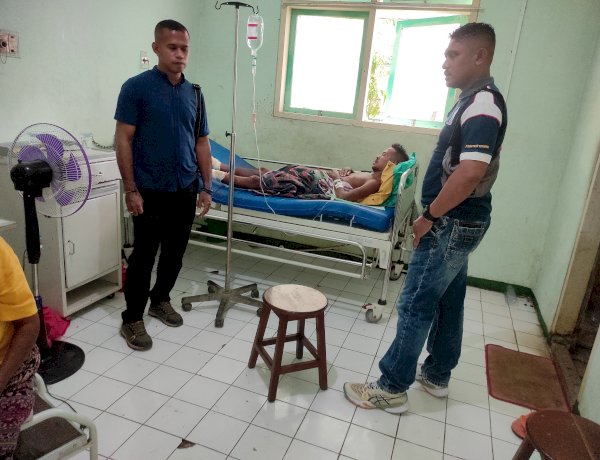 Sentuhan Kemanusiaan Polres Sikka Polda NTT di Balik Penanganan Kasus Kebakaran Wolomarang