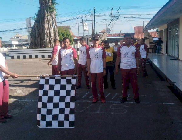 Polres Sikka Polda NTT Asah Ketangguhan Personel, Kesemaptaan Bela Diri dan Samjas Semester I TA 2026 Resmi Dibuka