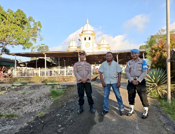 Dari Kota hingga Pelosok, Polres Sikka Polda NTT Pastikan Misa Rabu Abu Aman Tanpa Gangguan