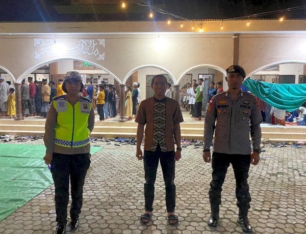 Dari Kota hingga Pelosok, Polres Sikka Polda NTT Hadir Mengawal Sholat Tarawih dan Witir Ramadhan 1447 H