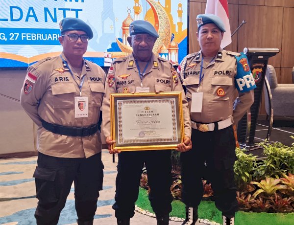 Propam Polres Sikka Polda NTT Raih Peringkat I Penyelesaian Perkara Kode Etik Terbanyak se-Jajaran Polda NTT