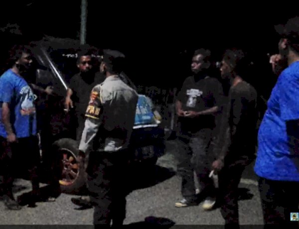 “Respons Cepat 110, Polres Sikka Bubarkan Gangguan Kamtibmas di Jalan Adi Sucipto”