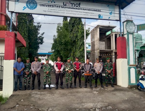 “-+750 Jamaah Padati Masjid Darussalam Waioti, Sholat Ied Berjalan Aman di Bawah Pengawasan Polres Sikka”