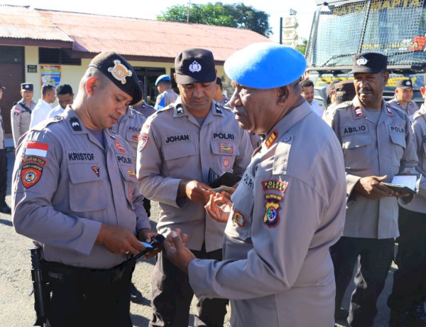“Langkah Tegas dari Lapangan Apel: Propam Polres Lakukan Operasi Gaktibplin”