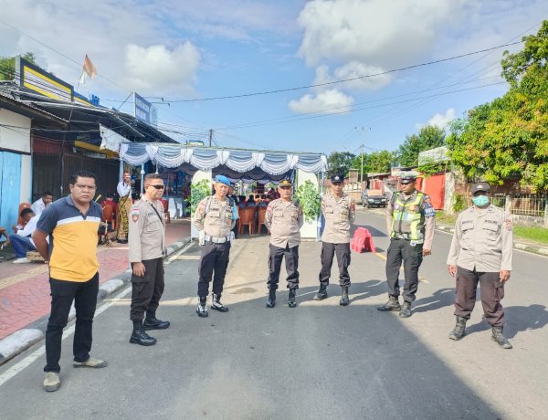 Kopdit Pintu Air Madawat Resmi Dibuka, Sinergi Polsek Alok Polres Sikka dan Masyarakat Jamin Kelancaran Acara