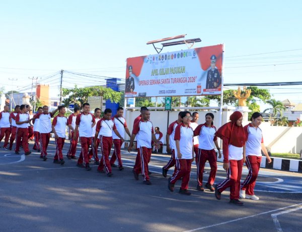 Disiplin Diperketat, Soliditas Dikuatkan: Polres Sikka Gelar Apel, Gaktibplin hingga Olahraga Bersama