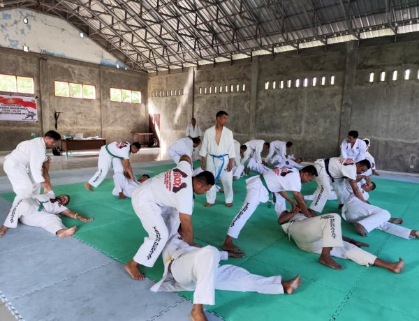 66 Personel Polres Sikka Ikuti Ujian Bela Diri Polri, Uji Kesiapan Fisik dan Profesionalitas Jelang UKP Juli 2026