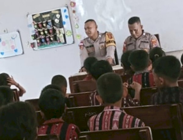 Langkah Tegas Polres Sikka: Cegah Kenakalan dan Krisis Mental Sejak Bangku SD