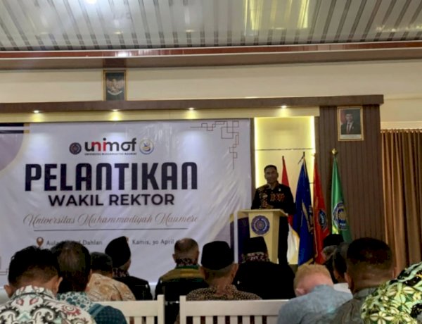 Wakapolres Sikka Hadiri Pelantikan Tiga Wakil Rektor Universitas Muhammadiyah Maumere, Babak Baru Transformasi Pendidikan Dimulai