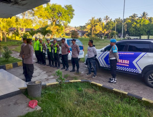 “Apel Subuh Polres Sikka: Kunci Sukses Pengamanan Farmer Field Day yang Aman dan Kondusif”