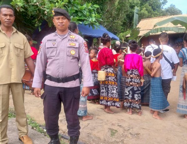Kawal Ketat Wisatawan Mancanegara, Polres Sikka Pastikan Dua Sanggar Budaya di Sikka Tetap Kondusif