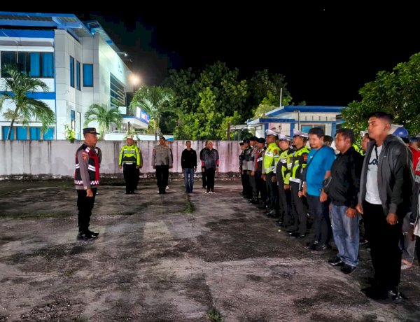 KRYD Polres Sikka Perketat Pengamanan Pasca Wisuda, Jalanan Maumere Steril dari Balap Liar