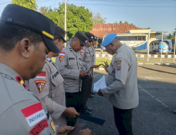 Disiplin Diperketat Lewat Gaktibplin, Pimpinan Fungsi Tegaskan Integritas dan Profesionalisme Personel