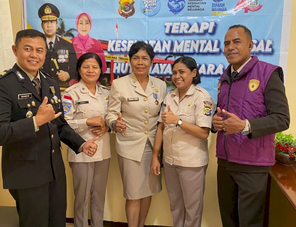 Hari Bhayangkara Ke-80: SDM Polres Sikka Lepaskan Emosi Negatif ASN Lewat Terapi USEFT