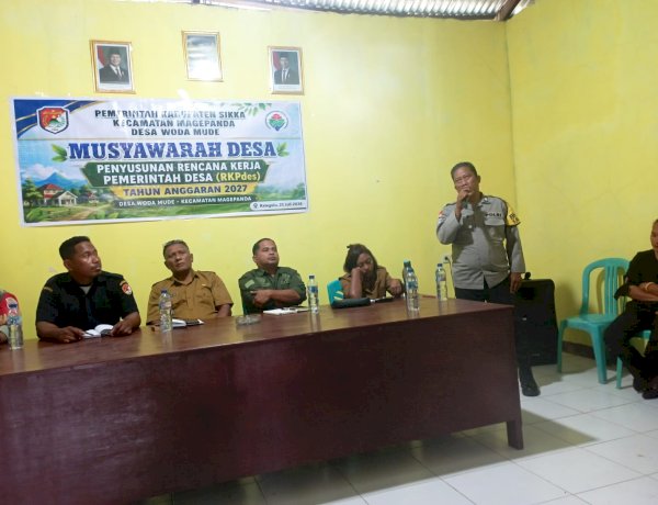 Musyawarah Desa Woda Mude Jadi Ruang Adu Gagasan, RKPDes 2027 Disusun dari Aspirasi Warga