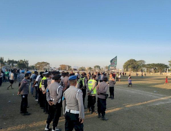 Persami Maumere Lolos ke Final Soeratin U-17, Pengamanan Ketat Polres Sikka Pastikan Laga Semifinal Berlangsung Kondusif